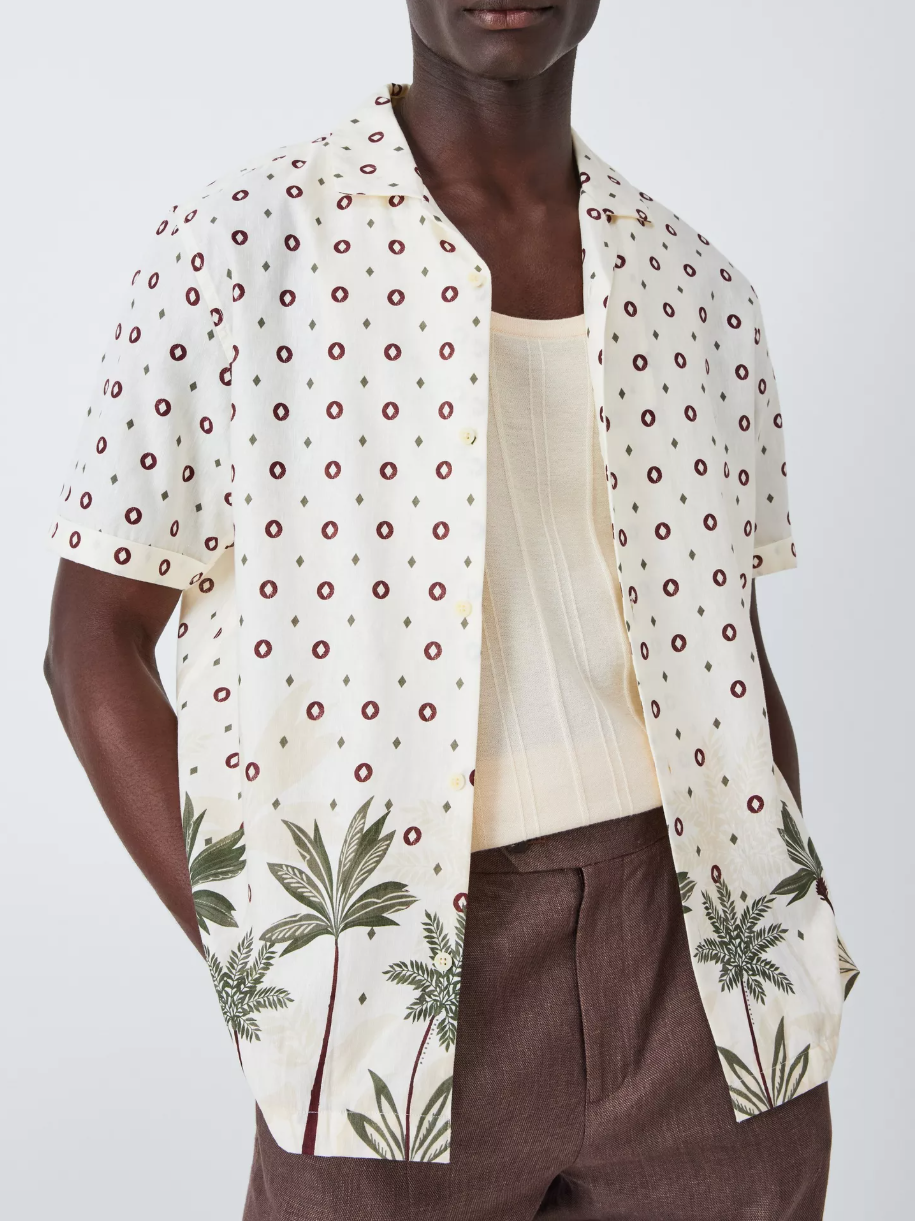 Resort Collection Cotton Knitted Vest, Pearl